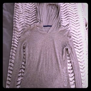 Pure Barre pullover with hood XS